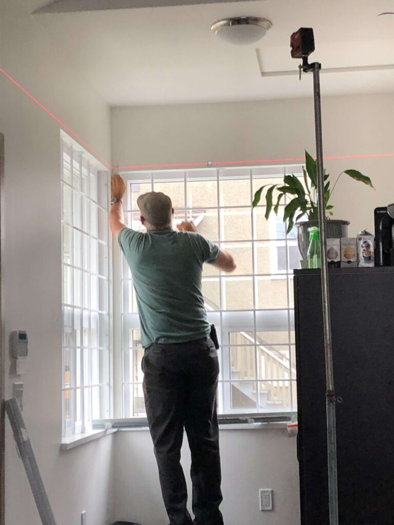 Working on home improvements