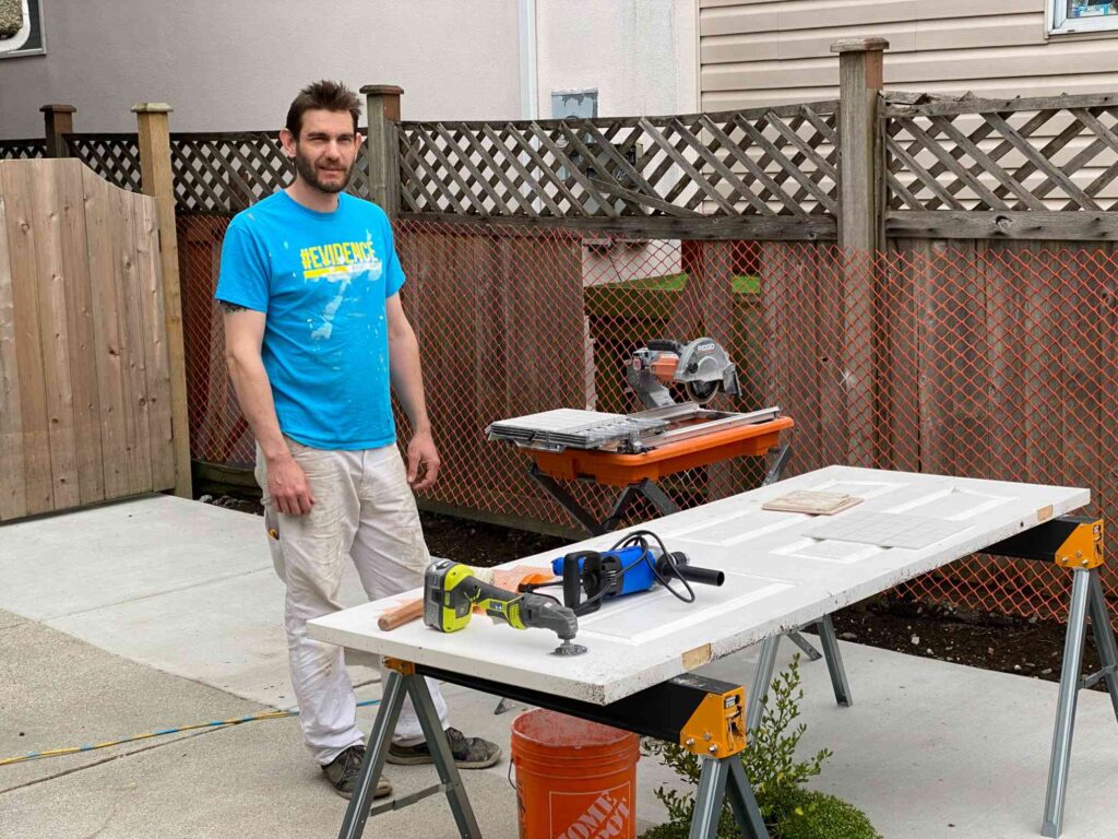 Sawing table Place of Refuge